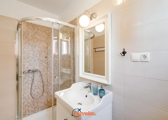 Romantic With A Large Pool And Garden In A Quiet Area - By Traveler Tourist Agency Krk Id 2158 * Vrh (Krk)