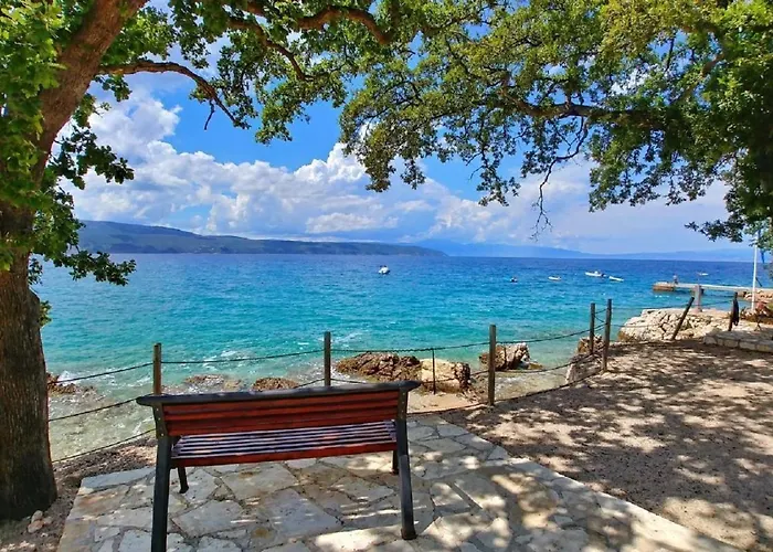 Romantic With A Large Pool And Garden In A Quiet Area - By Traveler Tourist Agency Krk Id 2158 *